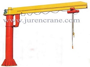 BZ model floor mounted jib crane